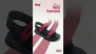 Bay Boy's Red Sandal ⛹️‍♂️