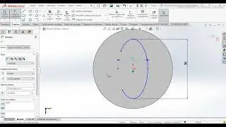 Tutorial SolidWorks : ellipse partielle