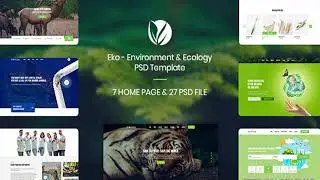 Eko - Environment & Ecology PSD Template | Themeforest Website Templates and Themes
