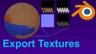 Bake and Export Textures with Blender