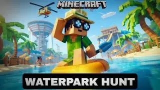 Minecraft Water Park Adventure! 🌀