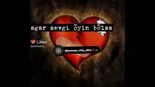 😍sevgi o‘yin ekan💔💔