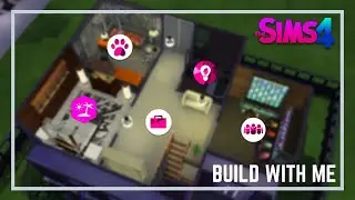 EVERY ROOM IS A DIFFERENT EXPANSION PACK || SIMS 4 BUILD WITH ME