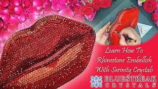 Learn How To Rhinestone Embellish With Serinity Crystals From Bluestreak Crystals