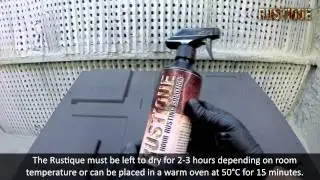 Corten paint finish Spray On rust paint, easy to apply rust paint
