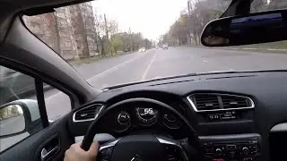 POV Test Drive Citroen C4 Sedan (1.6 150 HP 2014)