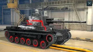 Выбил лучший танк для фарма серебра в игре Tanks Blitz.