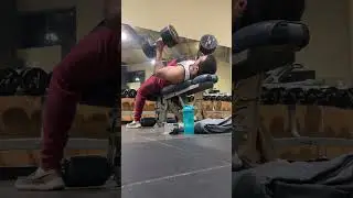 Dumbbell Chest Press 85lb x 7