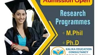 Admission Open Distance Education by Kalika Education Consultancy