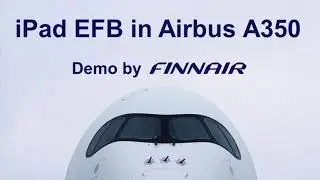 iPad EFB in Airbus A350 brought to you by The Pilot Network