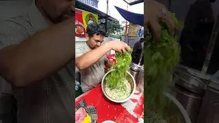 Art Of Making Cold Noodles Bhel #streetfood #recipe #shorts