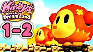Kirby's Return to Dream Land - Level 1 Stage 2
