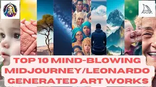Top 10 Mind-Blowing ideas for Midjourney/Leonardo AI |Midjourney |Leonardo