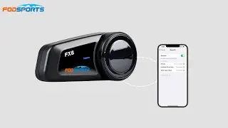 How To Use Fodsports FX6 Motorcycle Bluetooth Headset Group Intercom Properly?