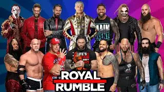 CODY RHODES ENTERING NO 1 | WWE 2K24 30 MAN ROYAL RUMBLE MATCH GAMEPLAY!