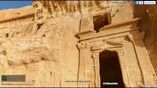The Incredible Structures of Hegra - Saudi Arabia #Archeology #Architecture #History #Googleearth