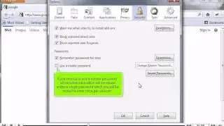 How to manage saved passwords in Mozilla Firefox