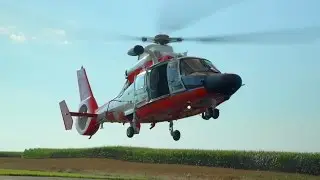 World's Busiest Airspace - AirVenture Fisk Arrival with US Coast Guard - Oshkosh - Flight VLOG