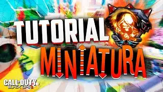 ¿CÓMO HACER UNA MINIATURA? | Call of Duty Black Ops 3 + Modo Cine | Tutorial #6 | Adobe Photoshop