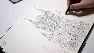 Drawing a building in my book