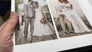ZNO free Pre made  8 x 8 Flush Mount Album with different photo paper