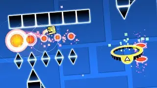 geometry dash layout 16 (Haunted Woods)
