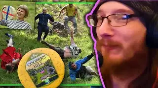 watching people chase cheese