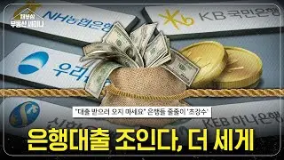 은행 금리 올리지 마! 배경과 핵심 (은행 금리 조인다, 더 세게)