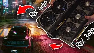RTX 3080 VS. RTX 4080 - Diferentele din CYBERPUNK 2077