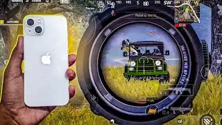 iPhone 13 - SOLO VS SQUAD GAMEPLAY WITH VOICEOVER BGMI Gameplay on iPhone 13 BGMI GAMEPLAY Test 2024