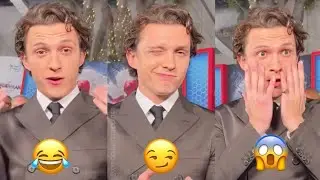 Tom Holland interrupts the interview to see Zendaya 😲|Spider Man LA Premiere| #nowayhome #zendaya