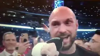 Tyson Fury Sings to 94,000 Fans in Wembley Stadium 2022!