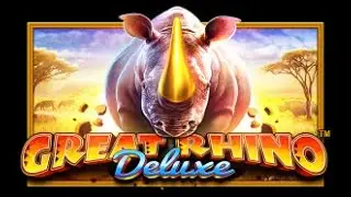 🔴 Great Rhino Deluxe ( PRAGMATIC PLAY ) - Bonus Features 🔥