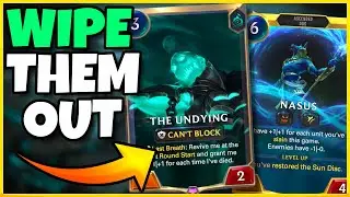 Controlling The Meta With UNDYING! | Legends of Runeterra