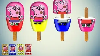 Развивающий мультфильм шарики яйца свинка Пеппа и другие герои из мультфильмов || Изучаем цвета