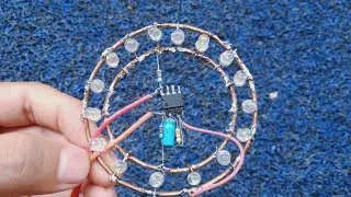 How to make blinking led system using NE555