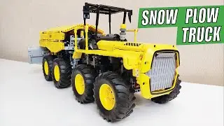 Lego Technic 8x8 Snow Plow Truck