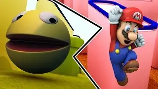 Pacman Mario and Sonic crazy adventure 01