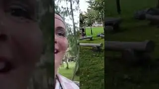 Я катаюсь на качелях!)(