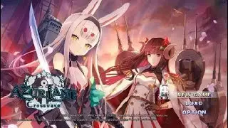 Azur Lane: Crosswave OP/Title Screen 1080p60