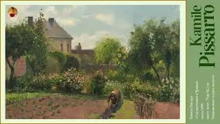 Камиль Писсарро, «Сад художника в Эраньи», около 1898 года, Национальная галерея искусств