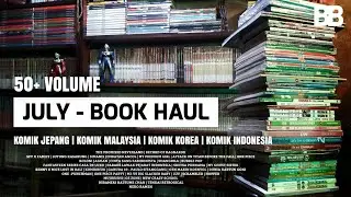 MANGA HAUL 2021 - July Book Haul | 50+ Comic Book Collection 2021