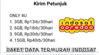 KODE DIAL PAKET DATA INDOSAT MURAH 2020