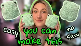 ✨ No Sew ✨ Cheeky 🐸 Froggy 🐸 EASY and BEGINNER FRIENDLY