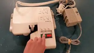 BROTHER Knitking Knitting Machine G - Carriage KG - 81 IN ACTION!
