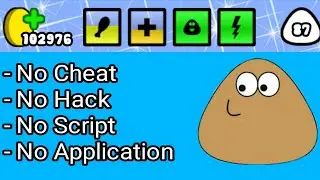 Tutorial Pou dapat banyak coin No cheat, No Script, No Hacking