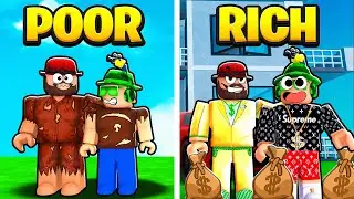 FROM POOR TO BILLIONAIRE!! | Roblox Get Richer Every Second