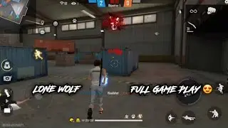 LONE WOLF FULL GAME PLAY 🔥 ONLY RED NUMBERS 👹🔥 #viralvideos #freefirevideos #1ksubscribers