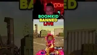 😱BoomKid BANNED LIVE on Warzone Ranked Play