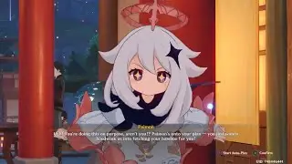 Angry Paimon with yellow eyes - (Genshin Impact)